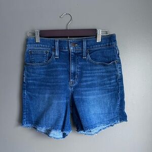 J.Crew Denim Shorts Size 2 Classic Jean Shorts in Dark Pacific Blue Wash